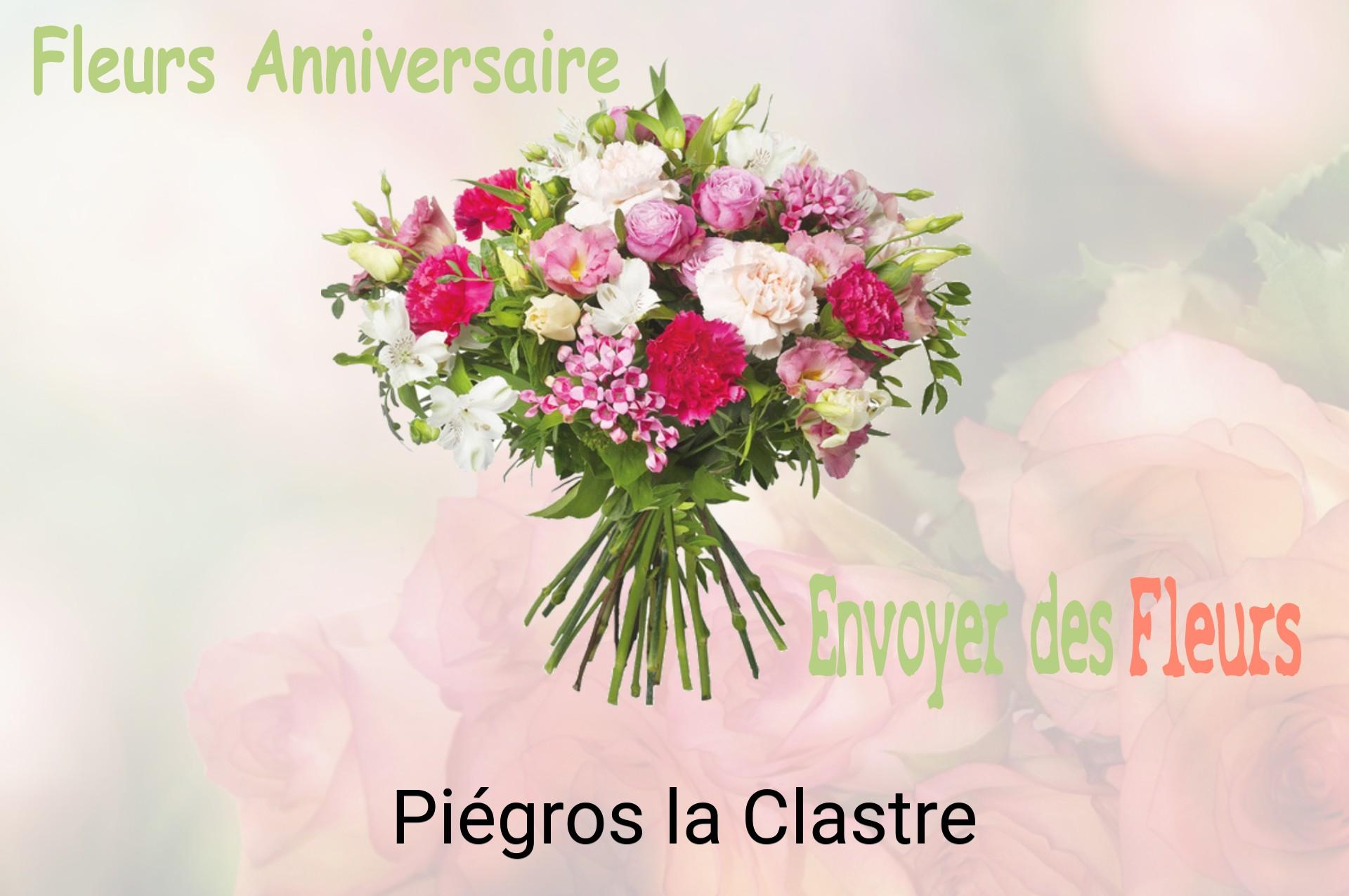 Bouquet de fleurs d’anniversaire livré à Piégros-la-Clastre